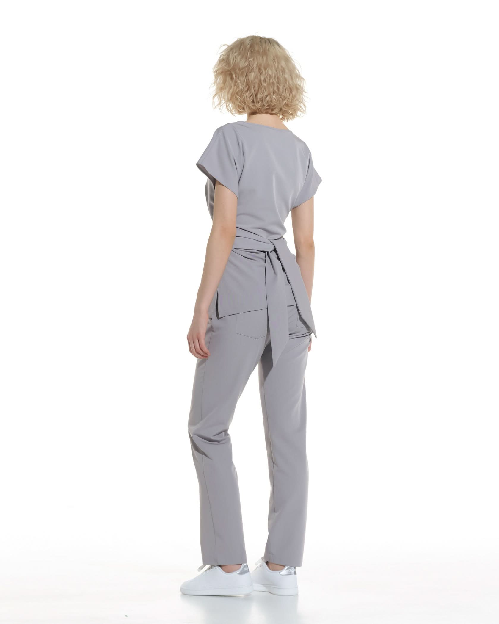 Bluza medicala CELESTE gri - 1zero1.ro