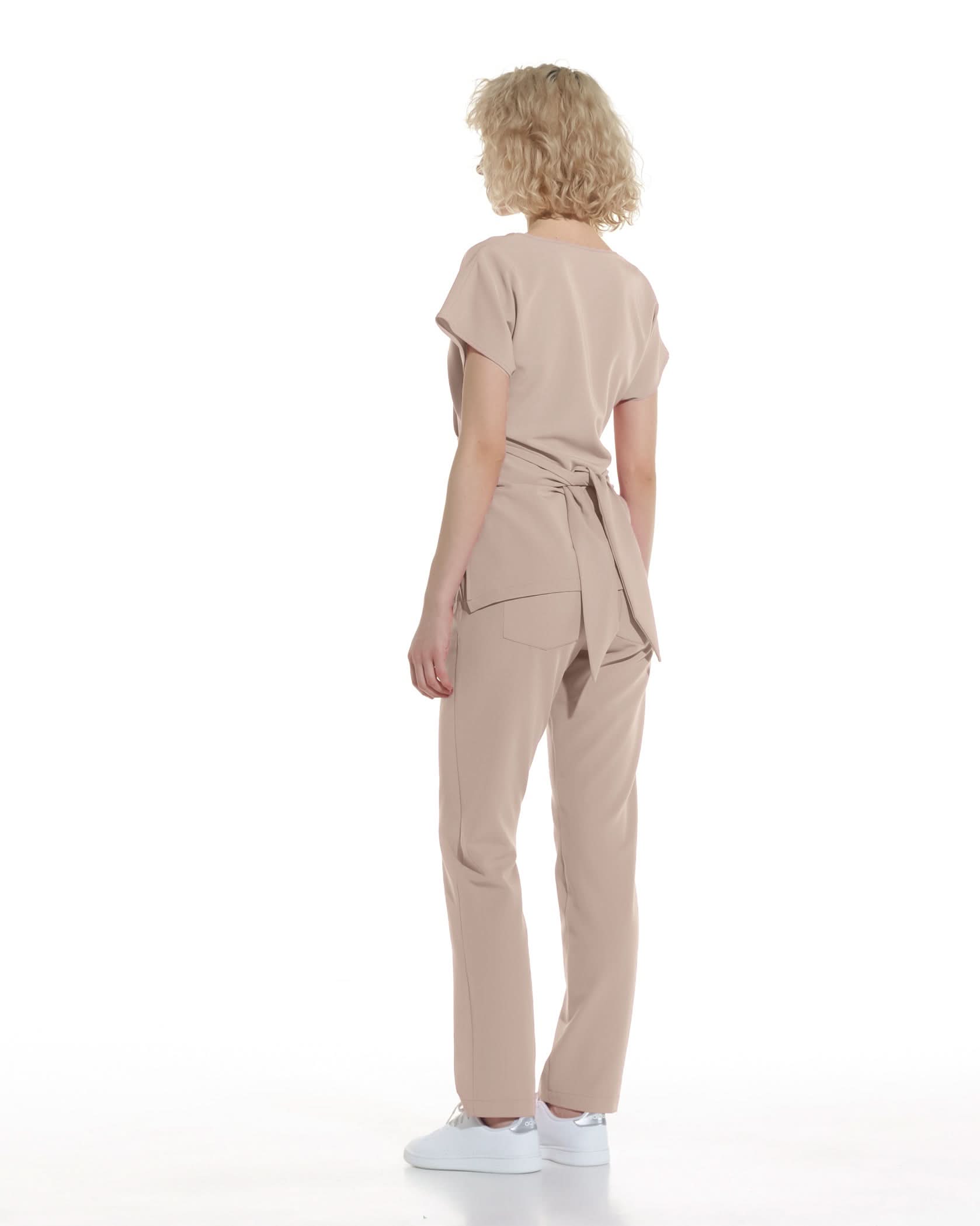 Bluza medicala CELESTE latte - 1zero1.ro