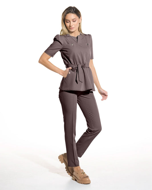 Bluza medicala MIRA mocha