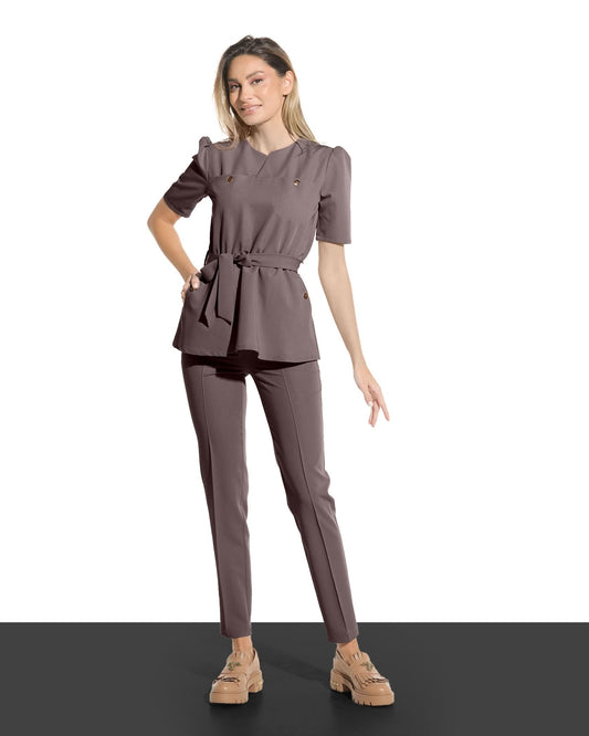 Bluza medicala MIRA mocha