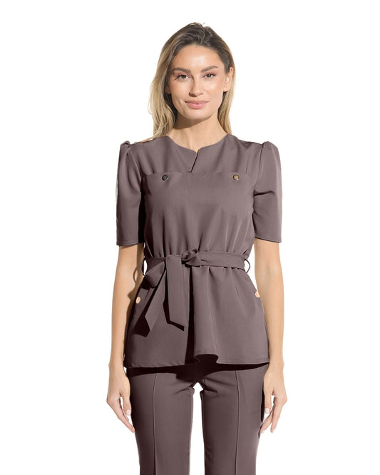 Bluza medicala MIRA mocha