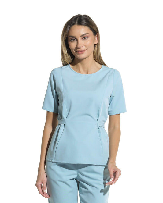 Bluza medicala THALYA blue - 1zero1.ro
