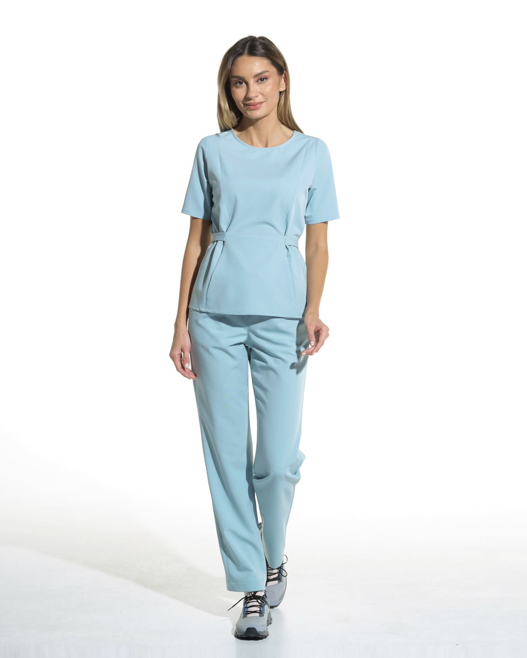 Bluza medicala THALYA blue - 1zero1.ro