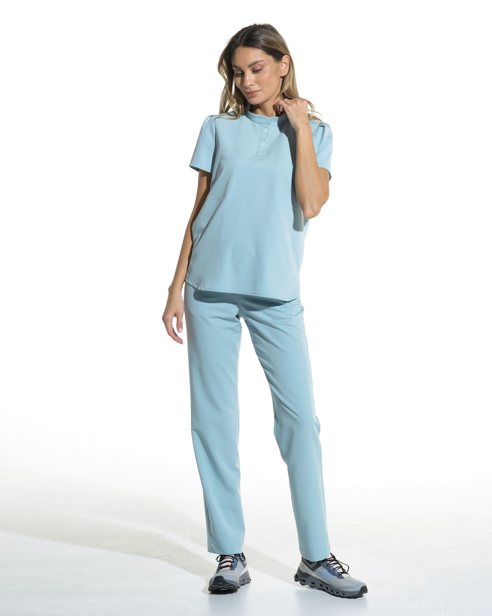 Bluza medicala FRIDA blue - 1zero1.ro