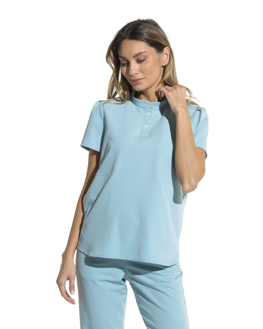 Bluza medicala FRIDA blue - 1zero1.ro