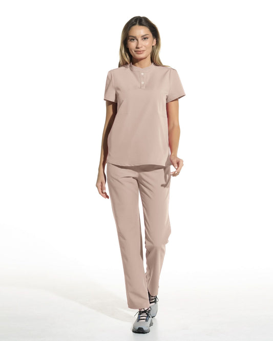 Bluza medicala FRIDA latte - 1zero1.ro