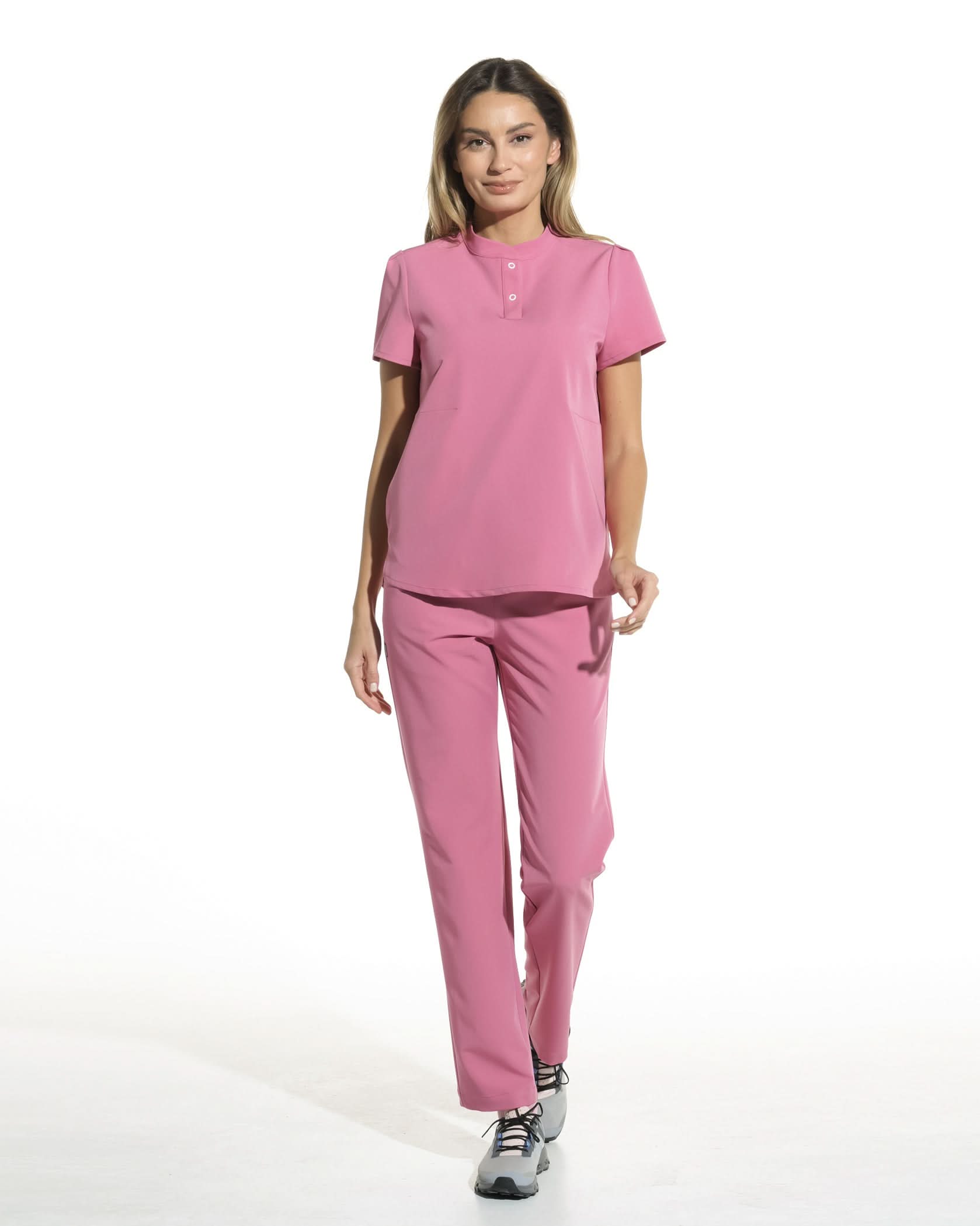 Bluza medicala FRIDA rose dust - 1zero1.ro