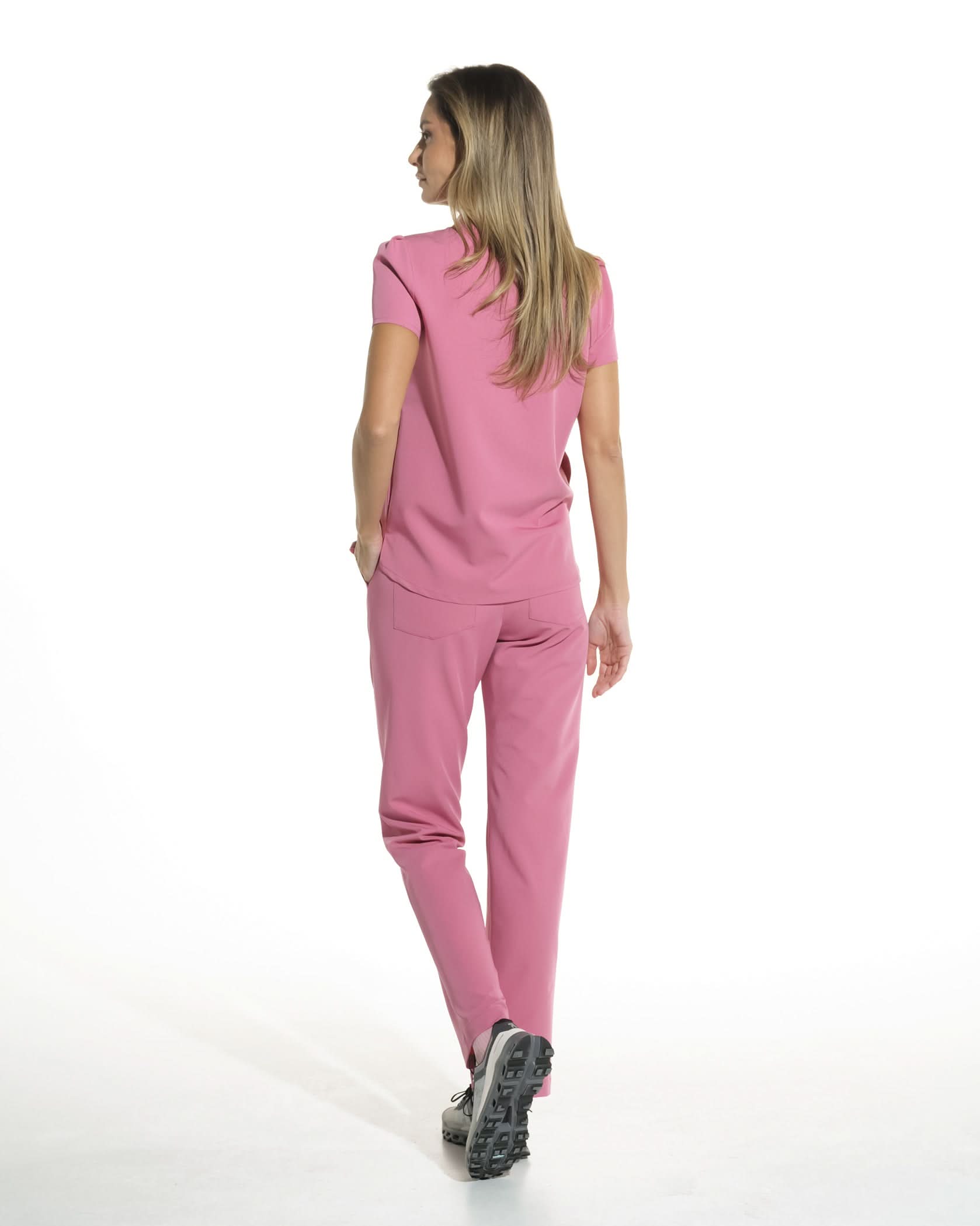Bluza medicala FRIDA rose dust - 1zero1.ro