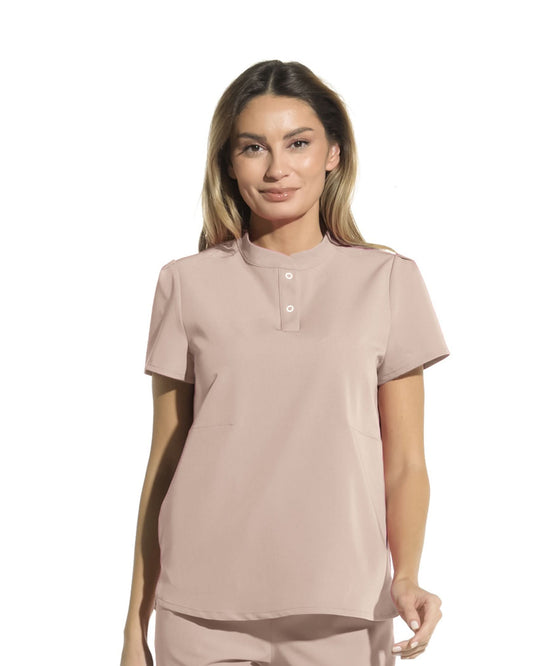 Bluza medicala FRIDA latte - 1zero1.ro