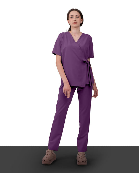 Bluza medicala ANAIS plum