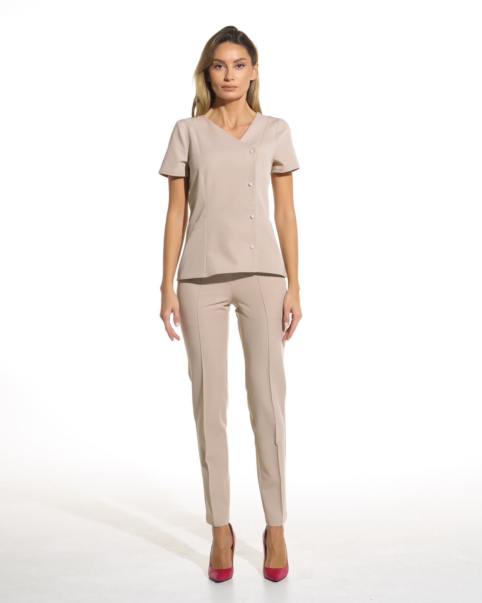 NOVUM pantaloni medicali latte - Imagine 3