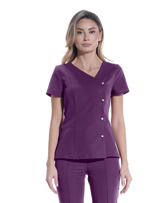 Bluza medicala PERLA plum