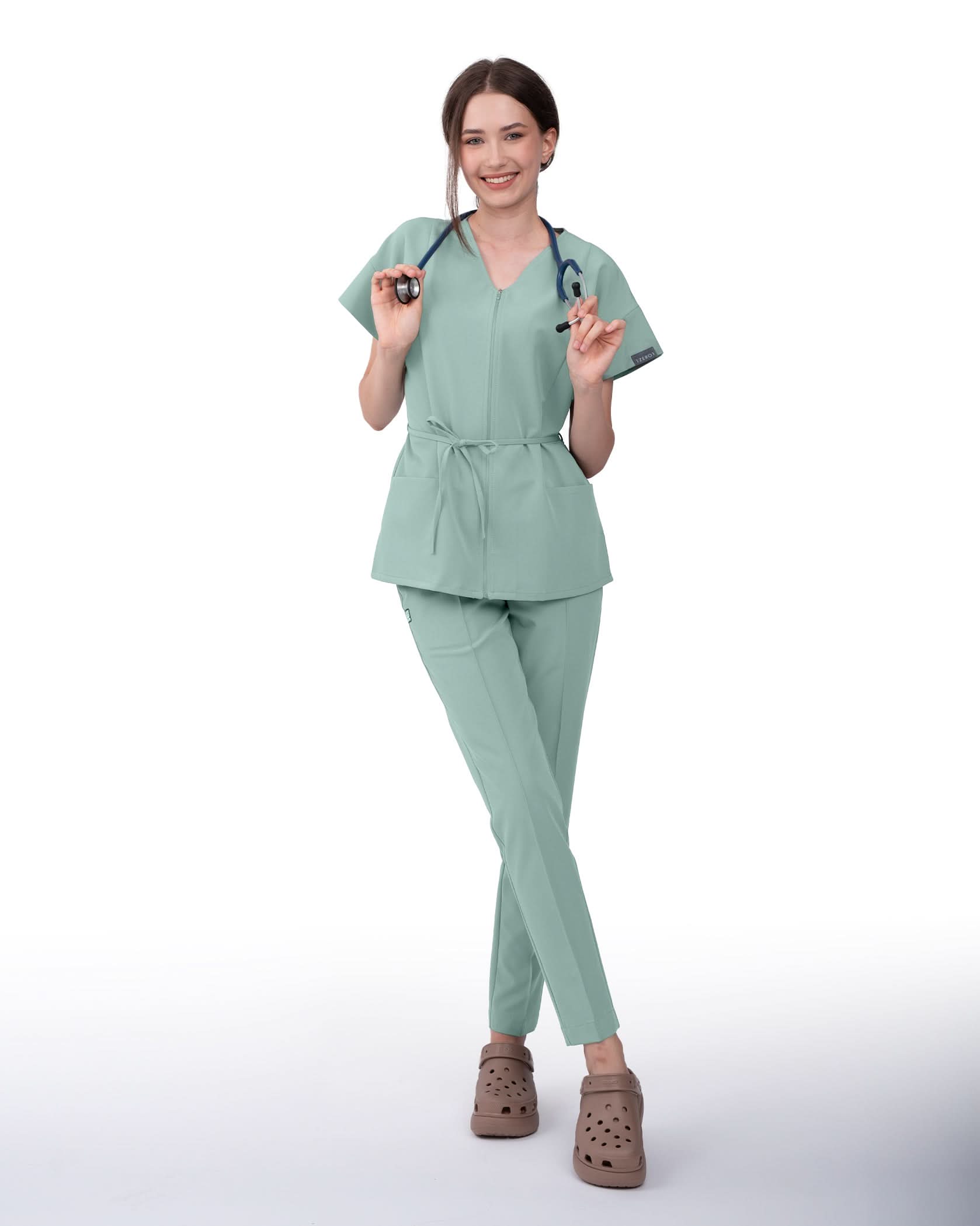 Bluza medicala ROSA jad - 1zero1.ro