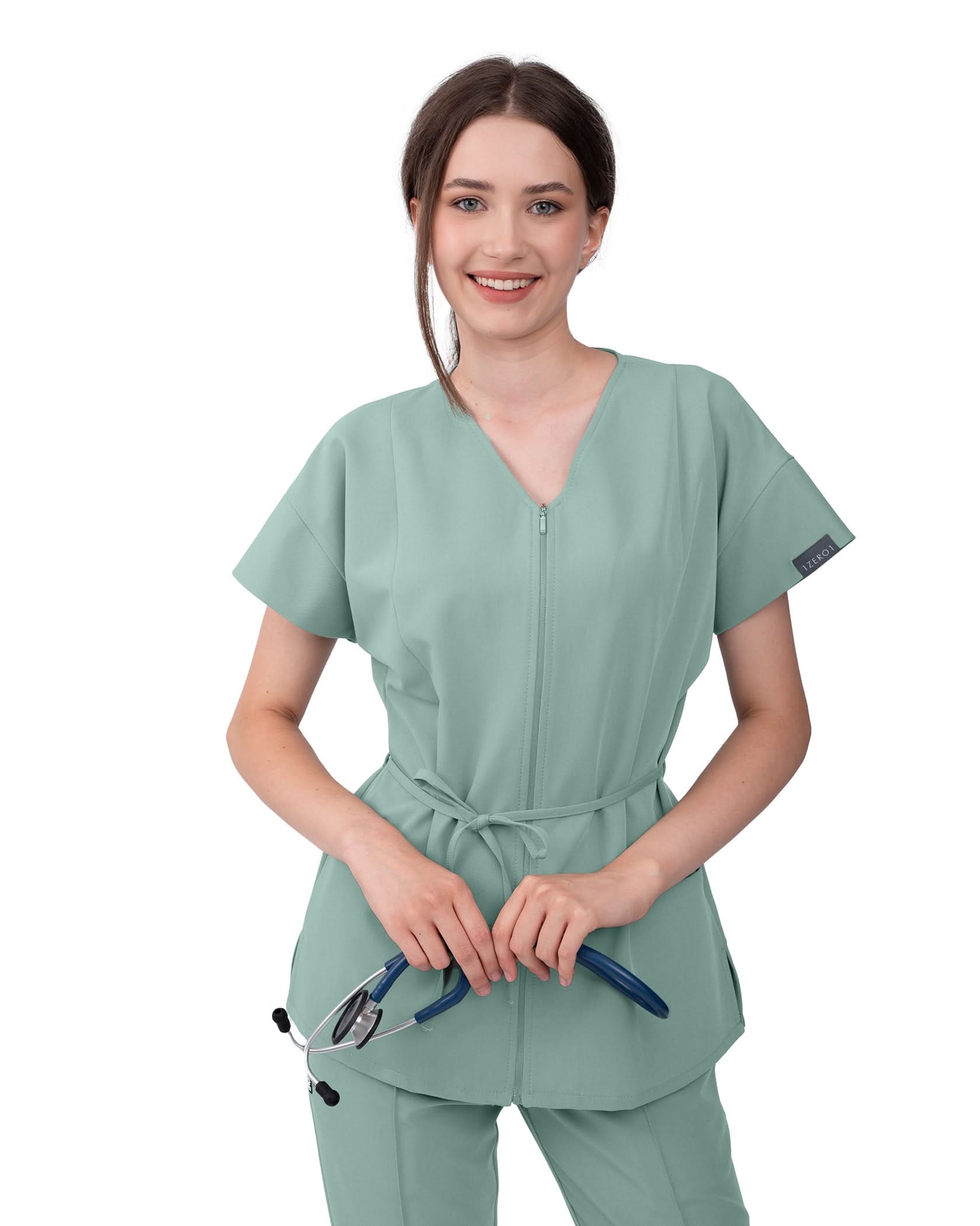 Bluza medicala ROSA jad - 1zero1.ro