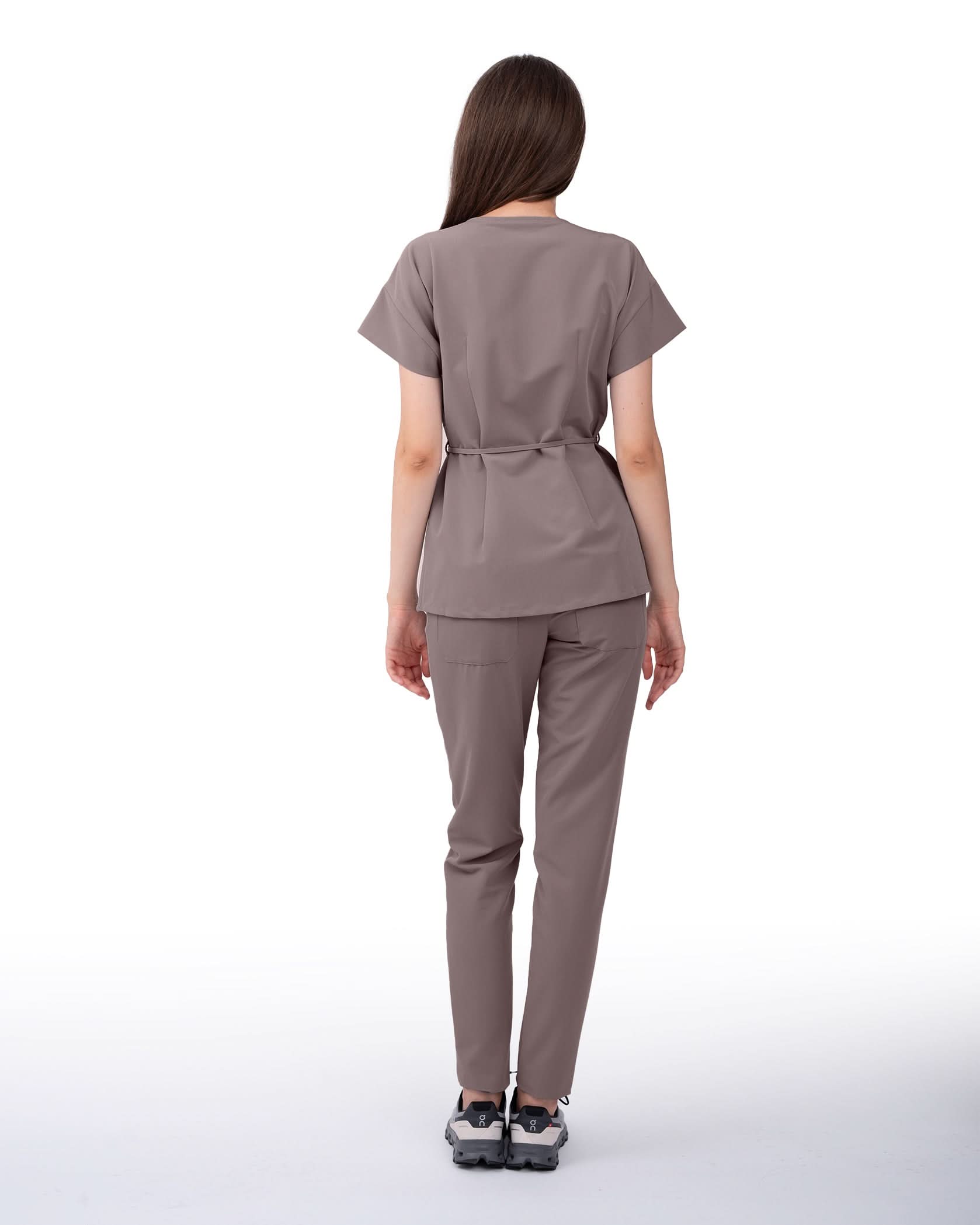Bluza medicala ROSA mocha - 1zero1.ro