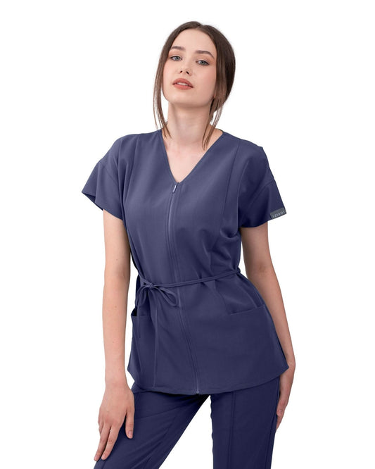 Bluza medicala ROSA navy - 1zero1.ro