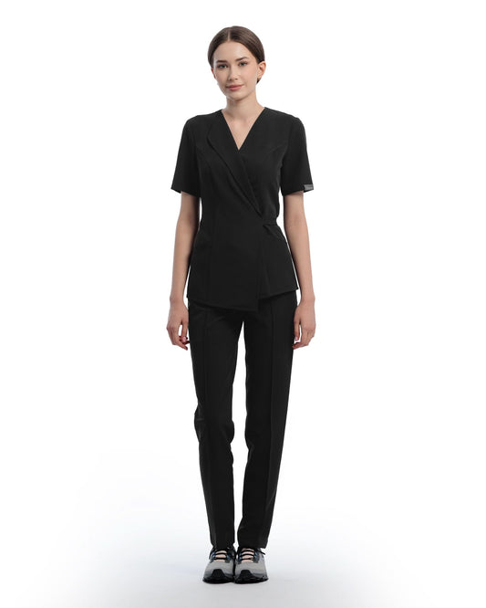 Costum medical SIENA negru