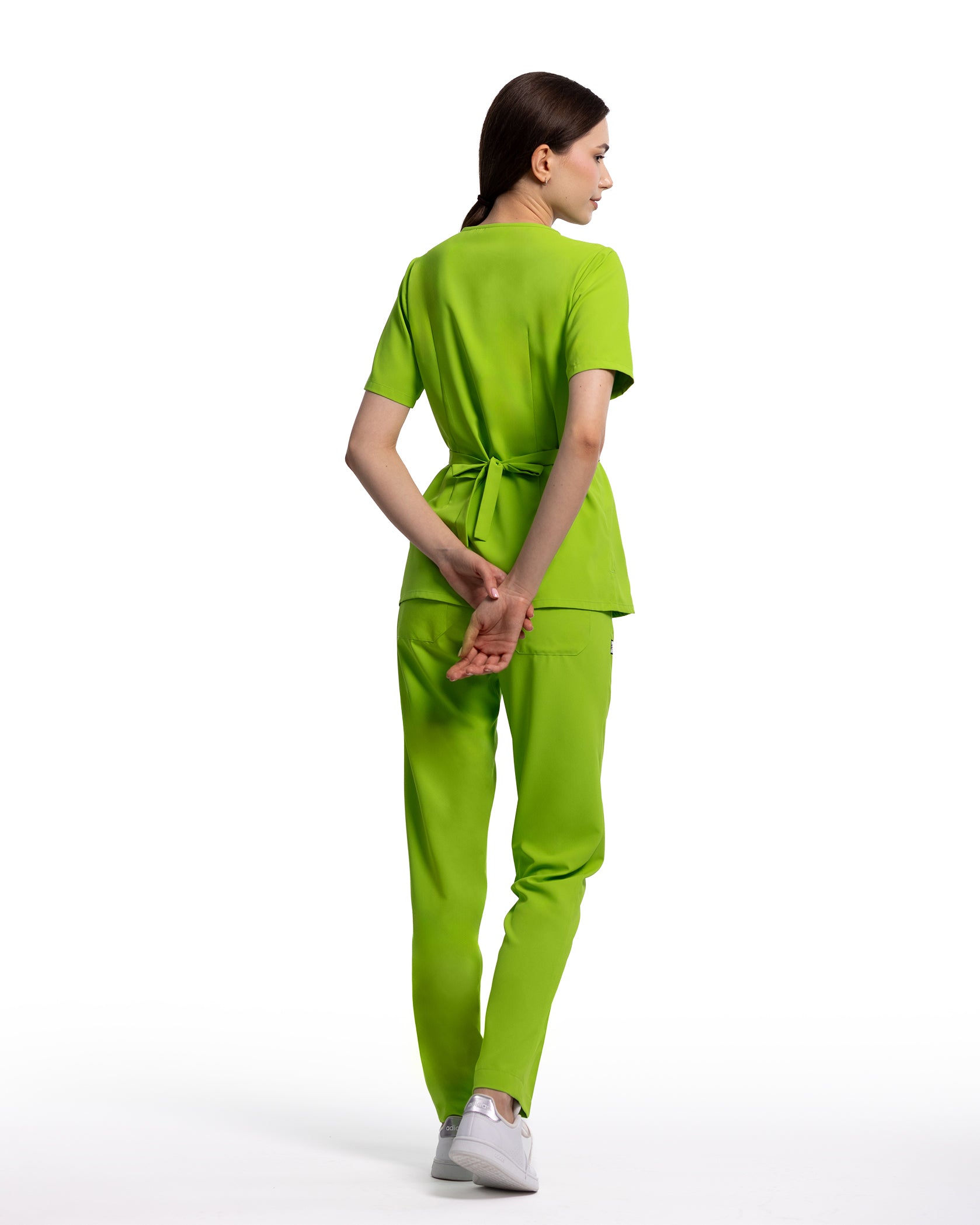 THALYA Kiwi Scrub Top - Image 5