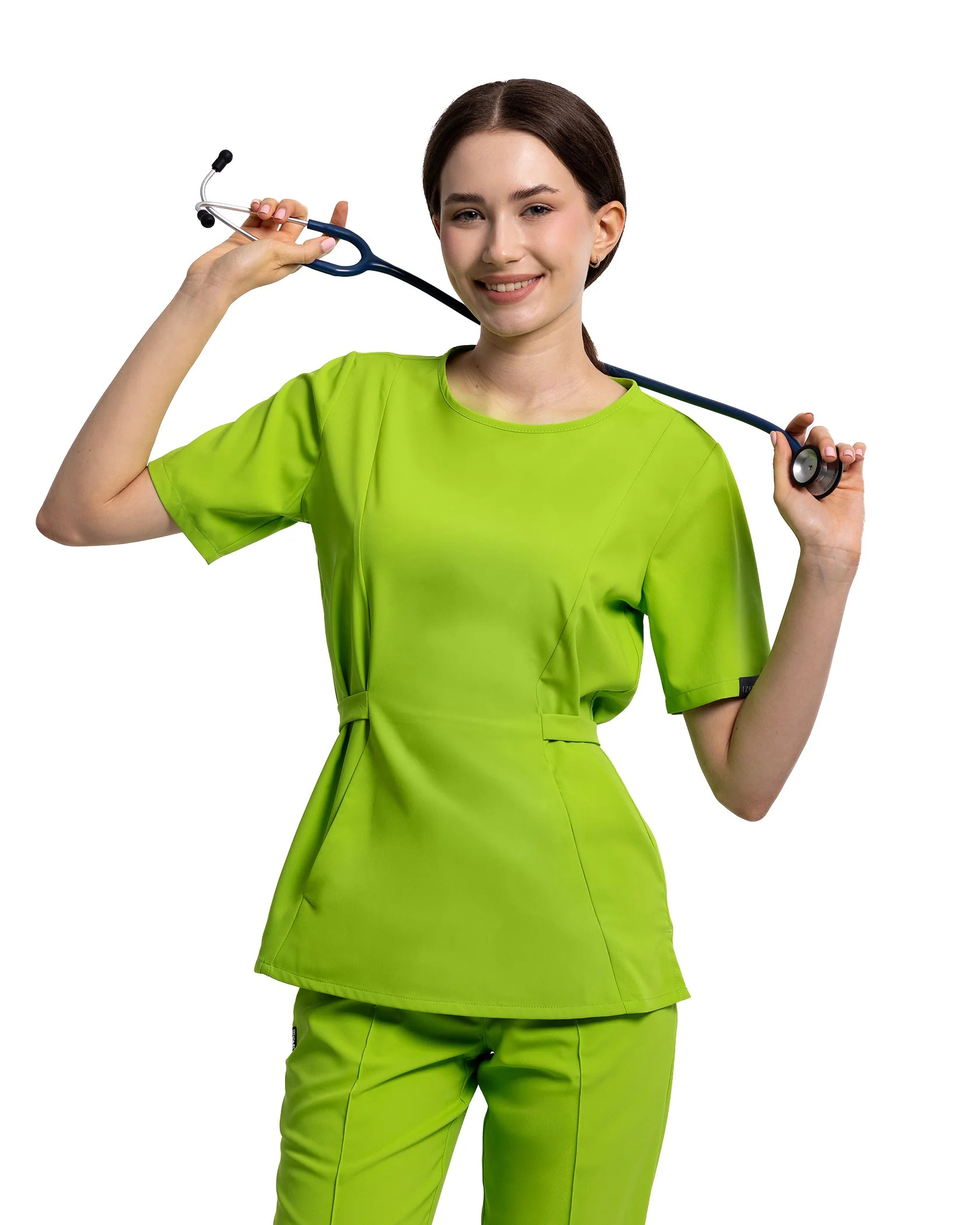 Costum medical CONTOUR Kiwi - Detalii close up