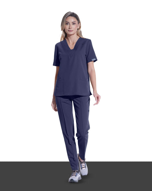Bluza medicala VERSO navy - 1zero1.ro