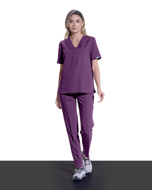 Bluza medicala VERSO plum