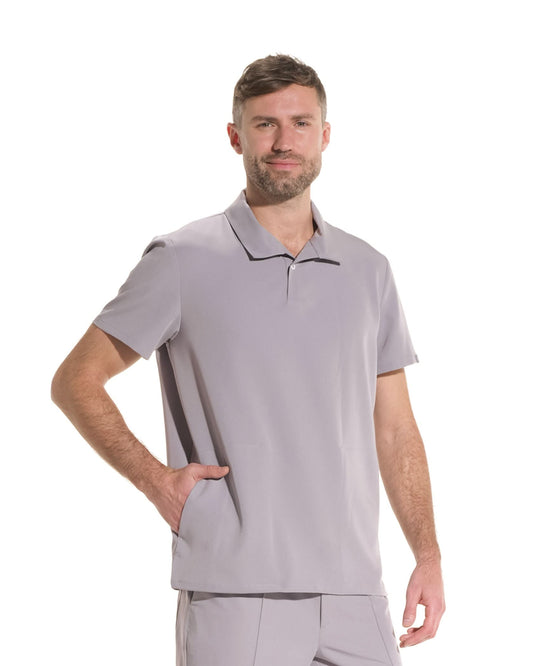 Bluza medicala barbati COS gri - 1zero1.ro