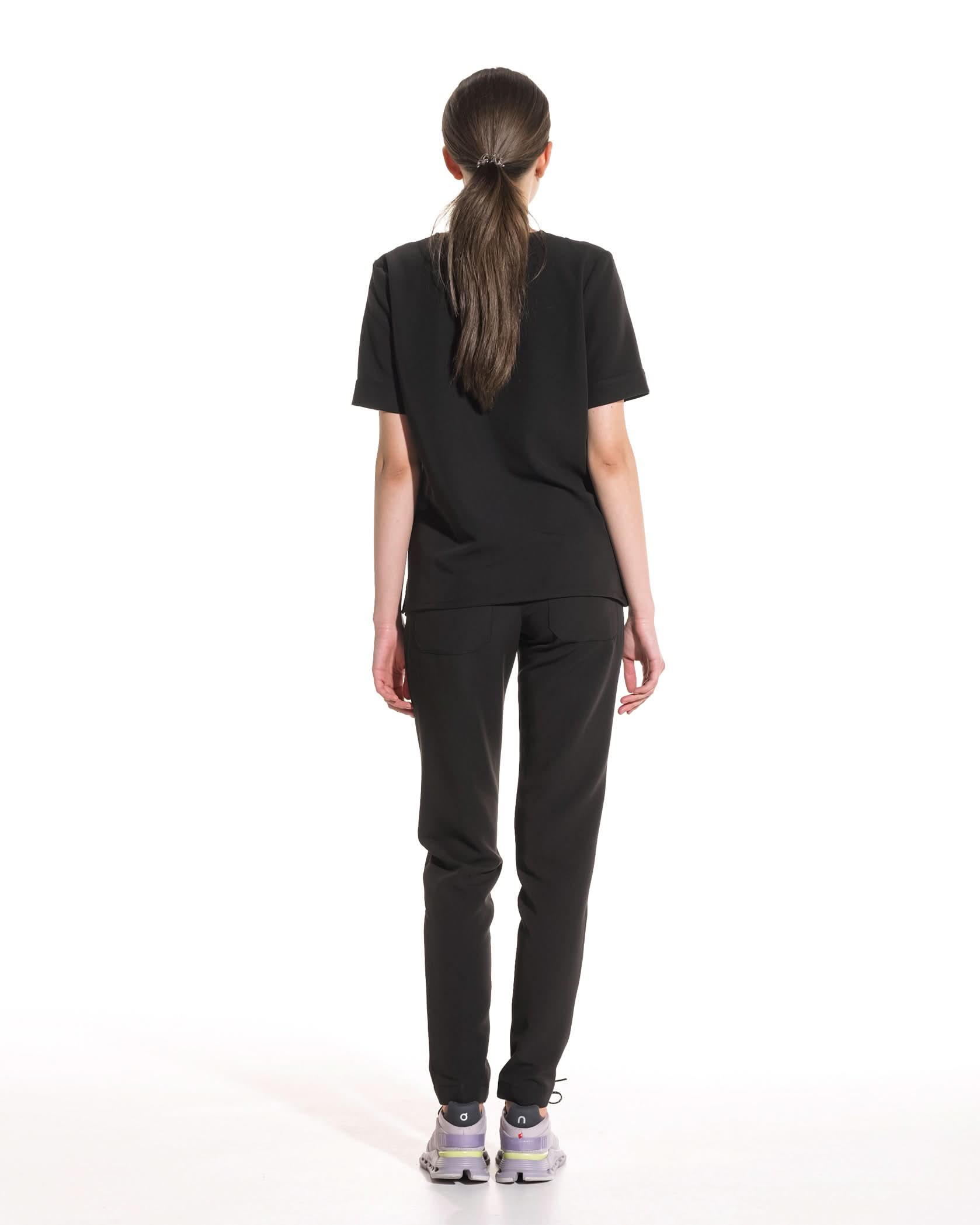 Bluza medicala VERSO negru - 1zero1.ro