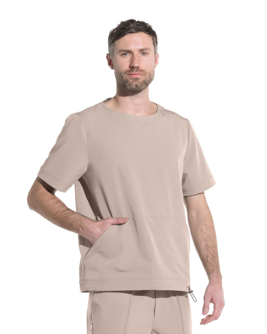 Bluza medicala barbati EVER latte - 1zero1.ro