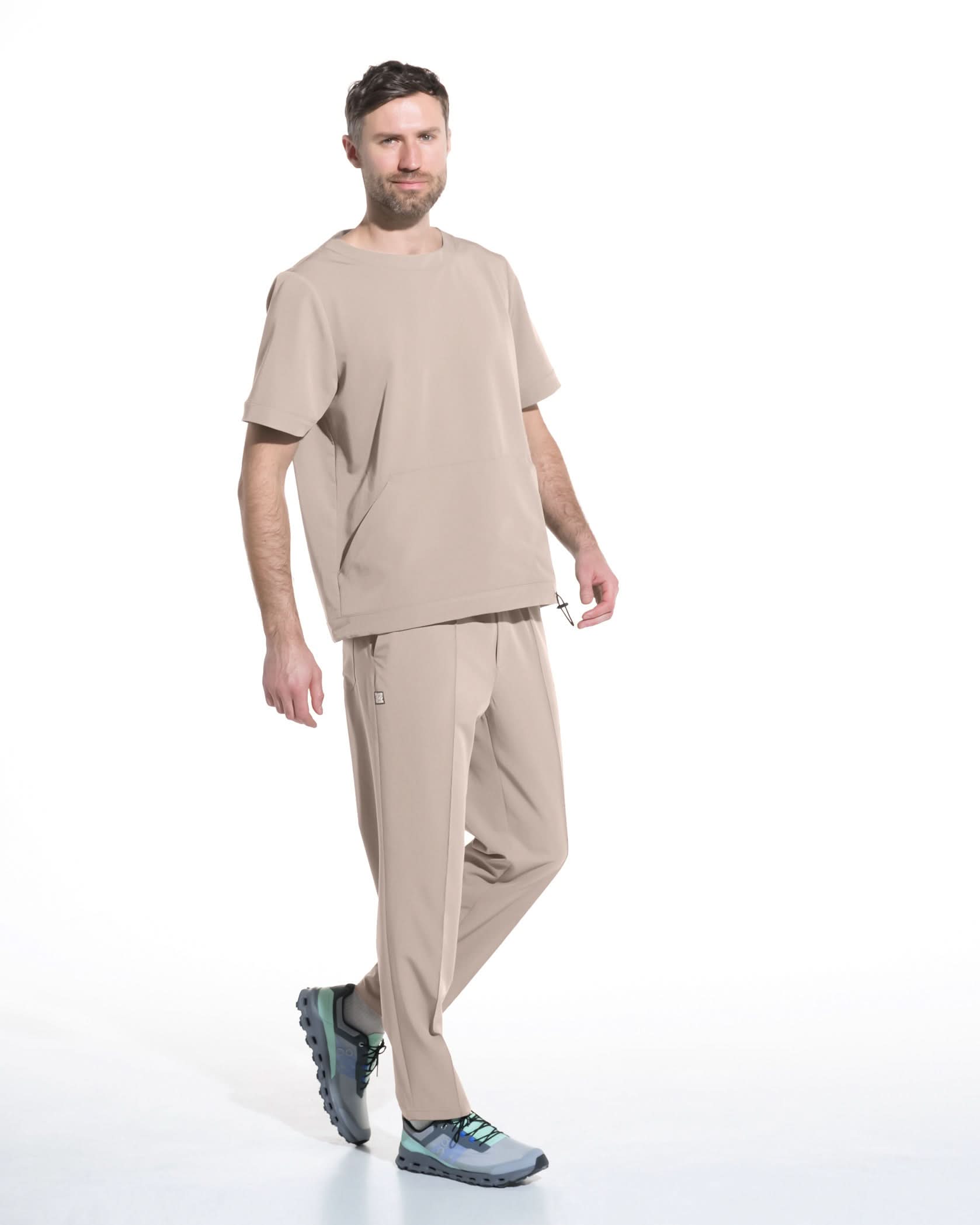 Bluza medicala barbati EVER latte - 1zero1.ro