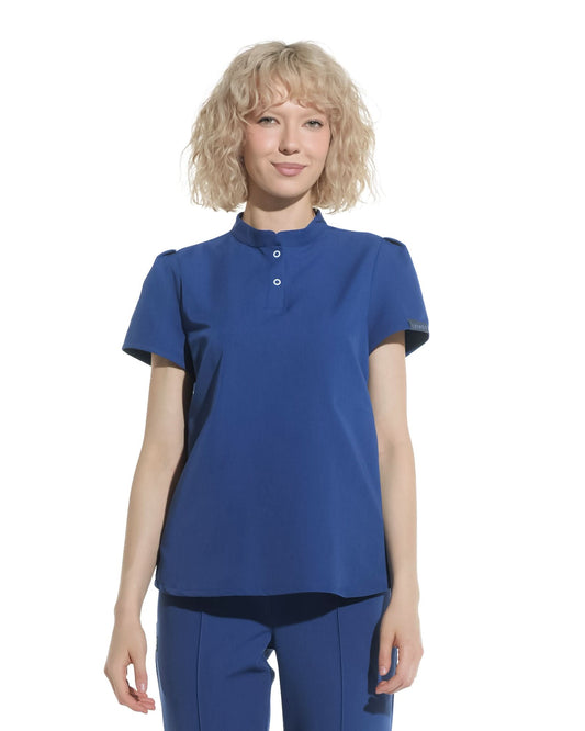 Bluza medicala FRIDA royal blue - 1zero1.ro