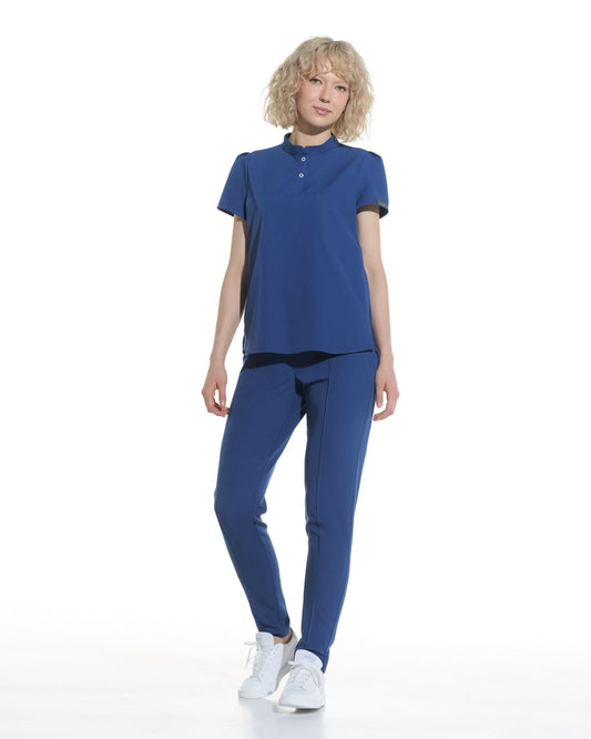 Bluza medicala FRIDA royal blue - 1zero1.ro