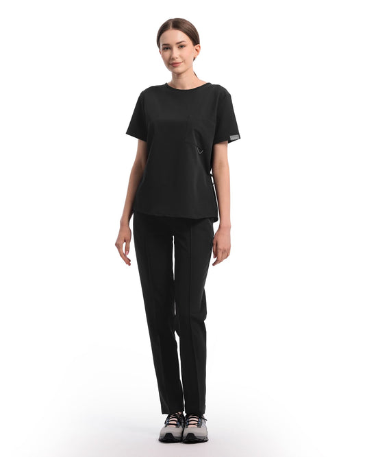 Costum medical FLOW negru