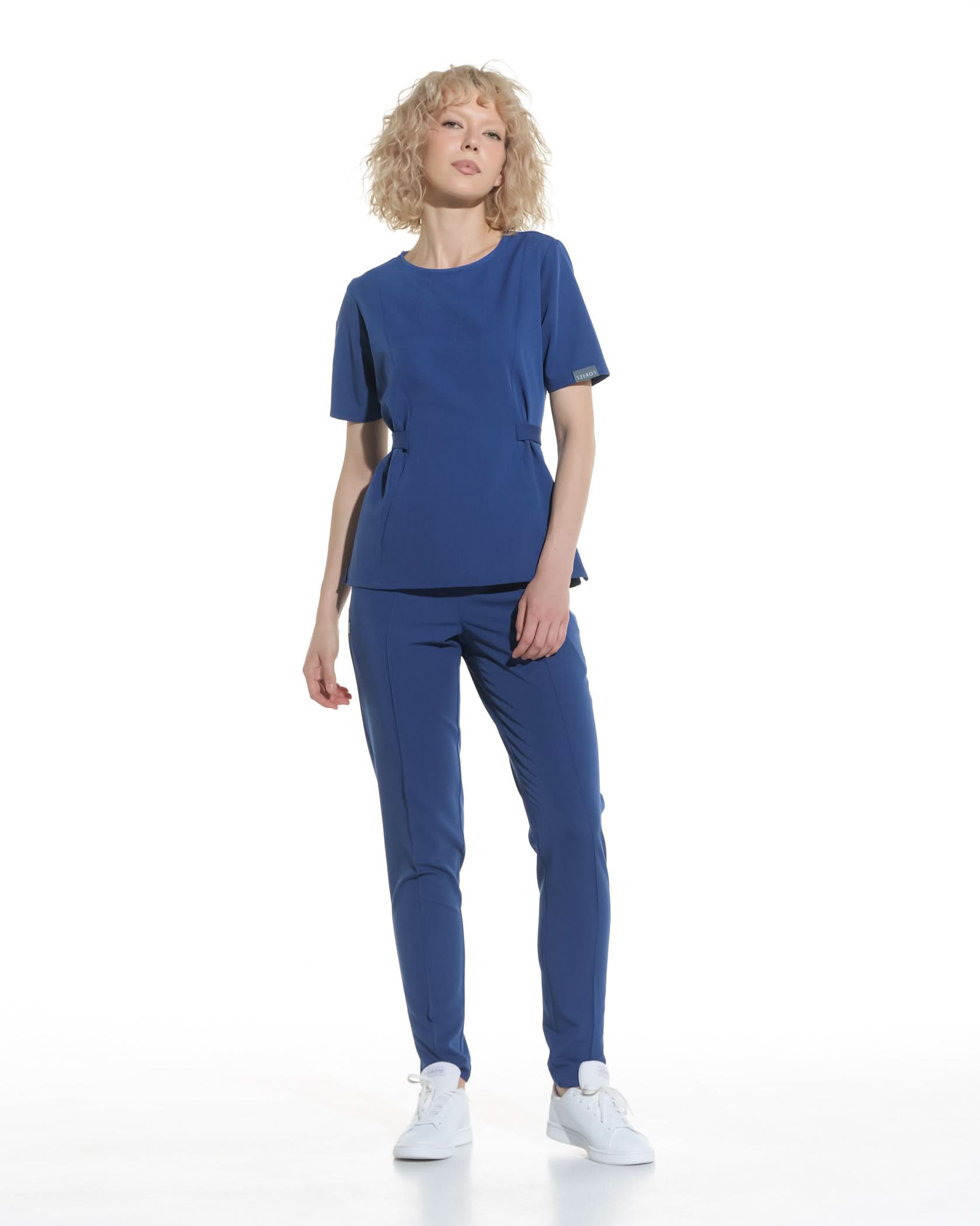 Bluza medicala THALYA royal blue - 1zero1.ro