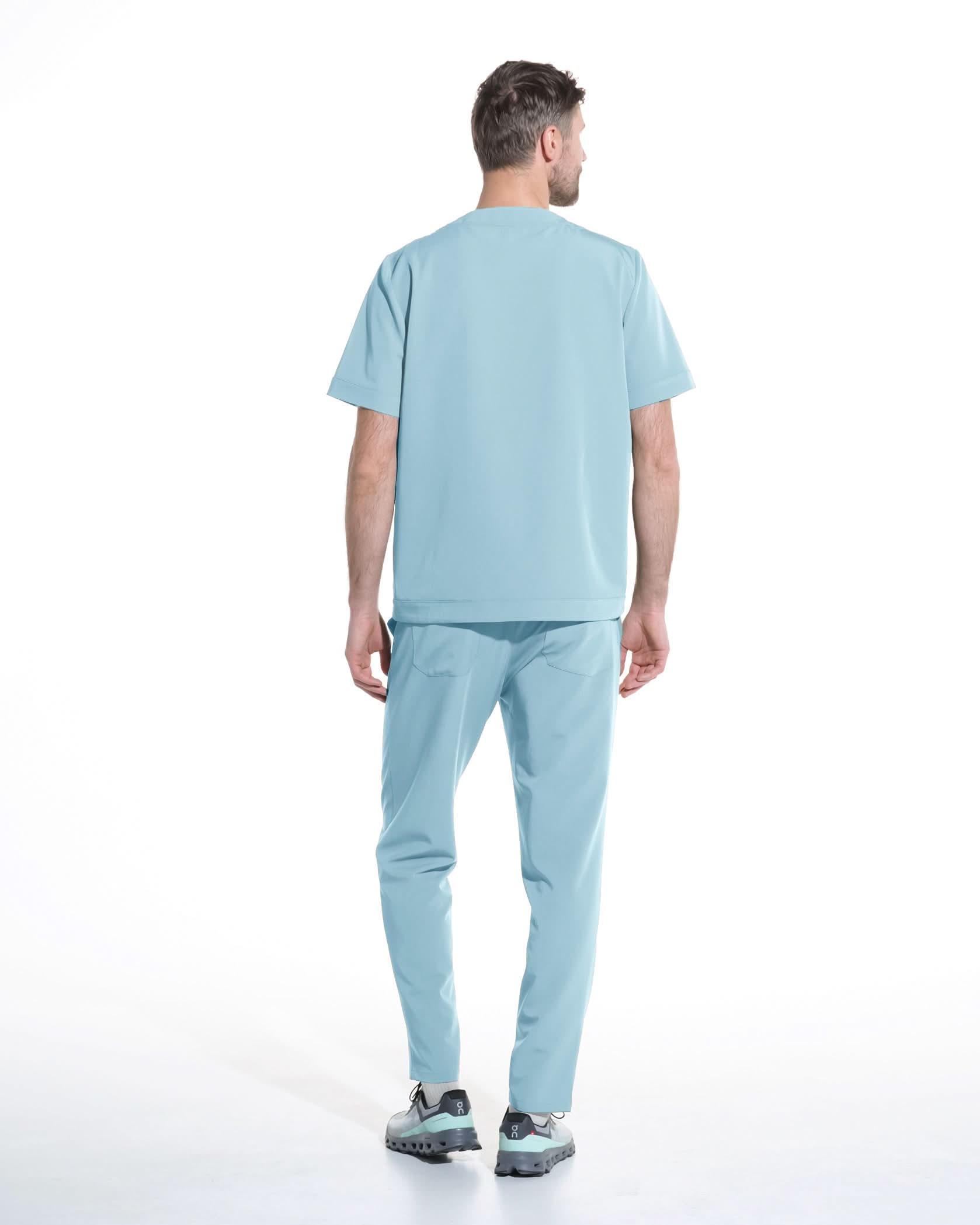 Bluza medicala barbati EVER blue - 1zero1.ro