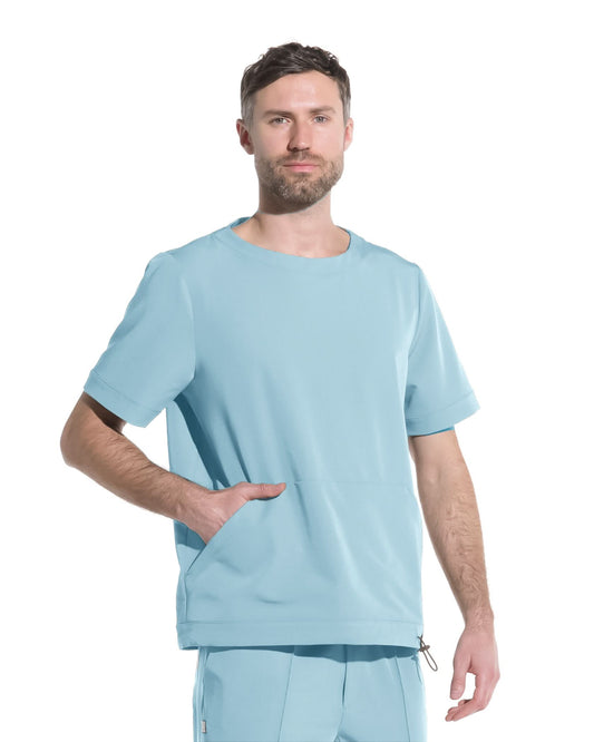 Bluza medicala barbati EVER blue - 1zero1.ro