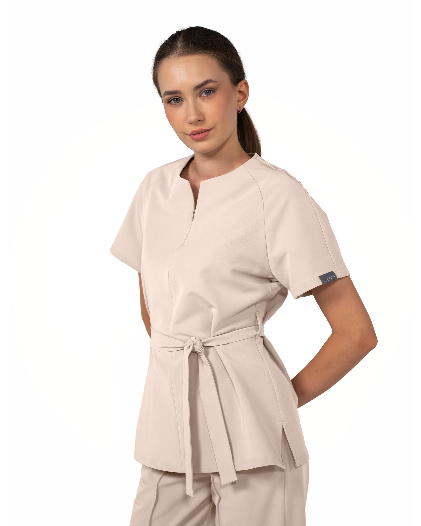 TRINA bluza medicala latte - Imagine 4