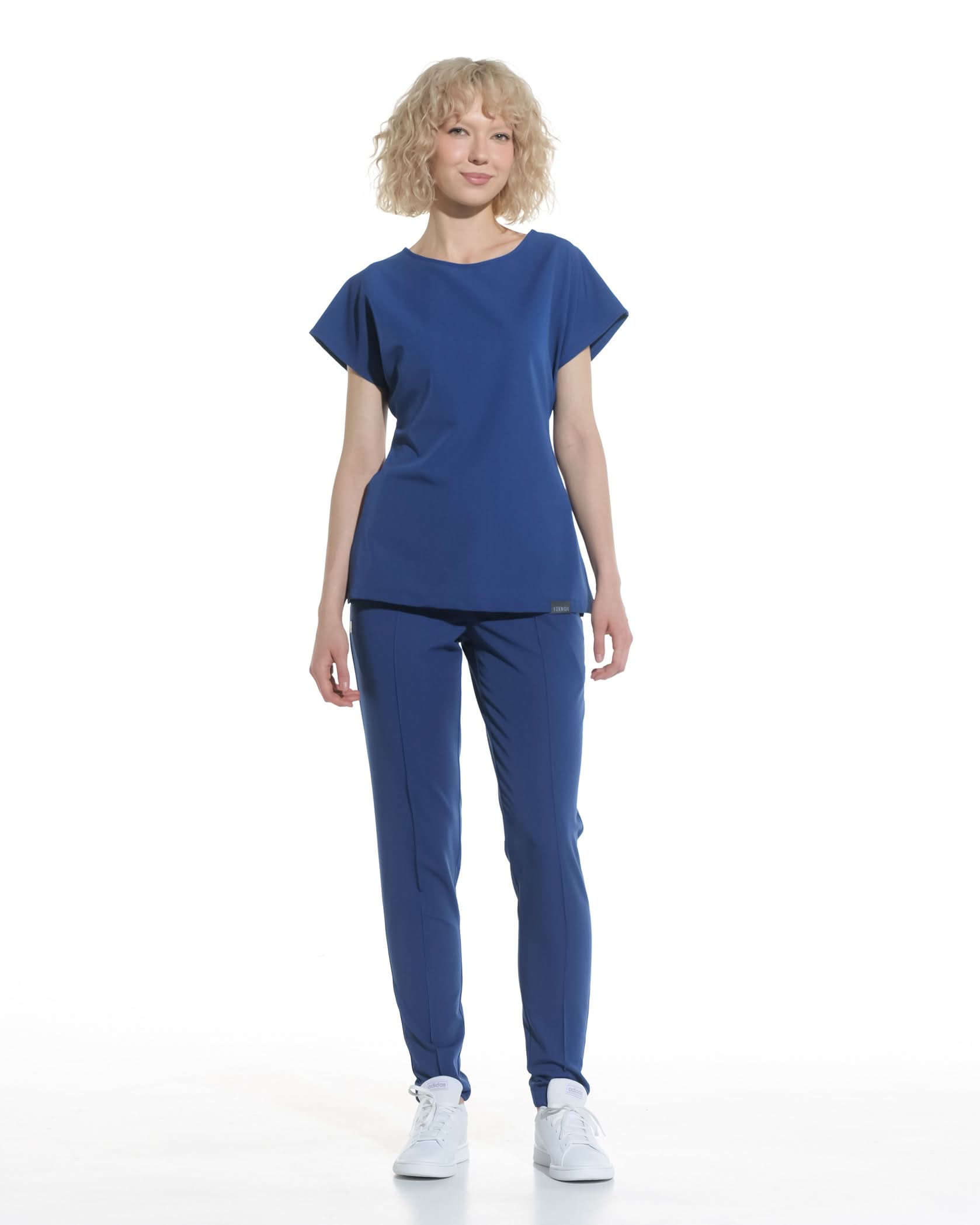 Bluza medicala CELESTE royal blue - 1zero1.ro
