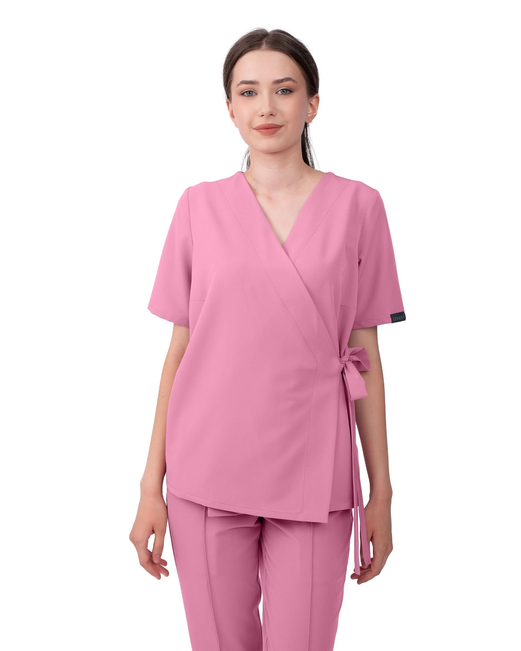 ANAIS Rose Dust Scrub Top - Image 3