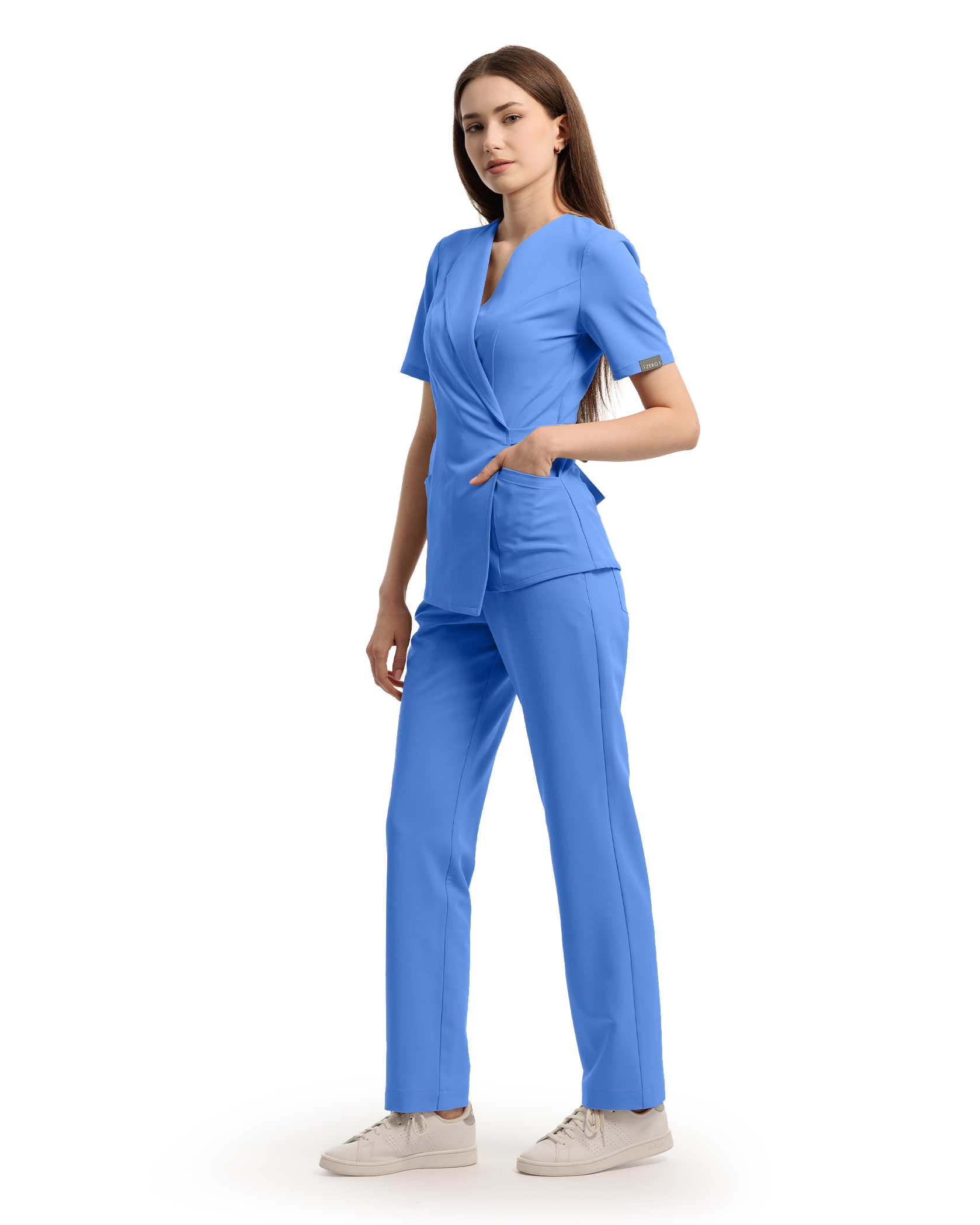 SIENA bluza medicala ciel - Imagine 3