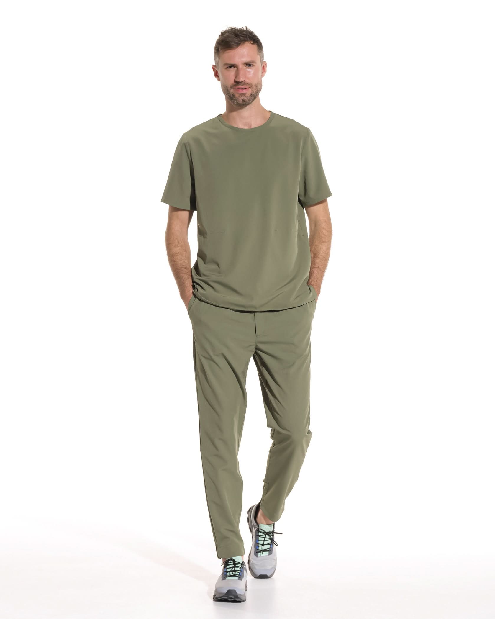Bluza medicala PULSE olive - 1zero1.ro