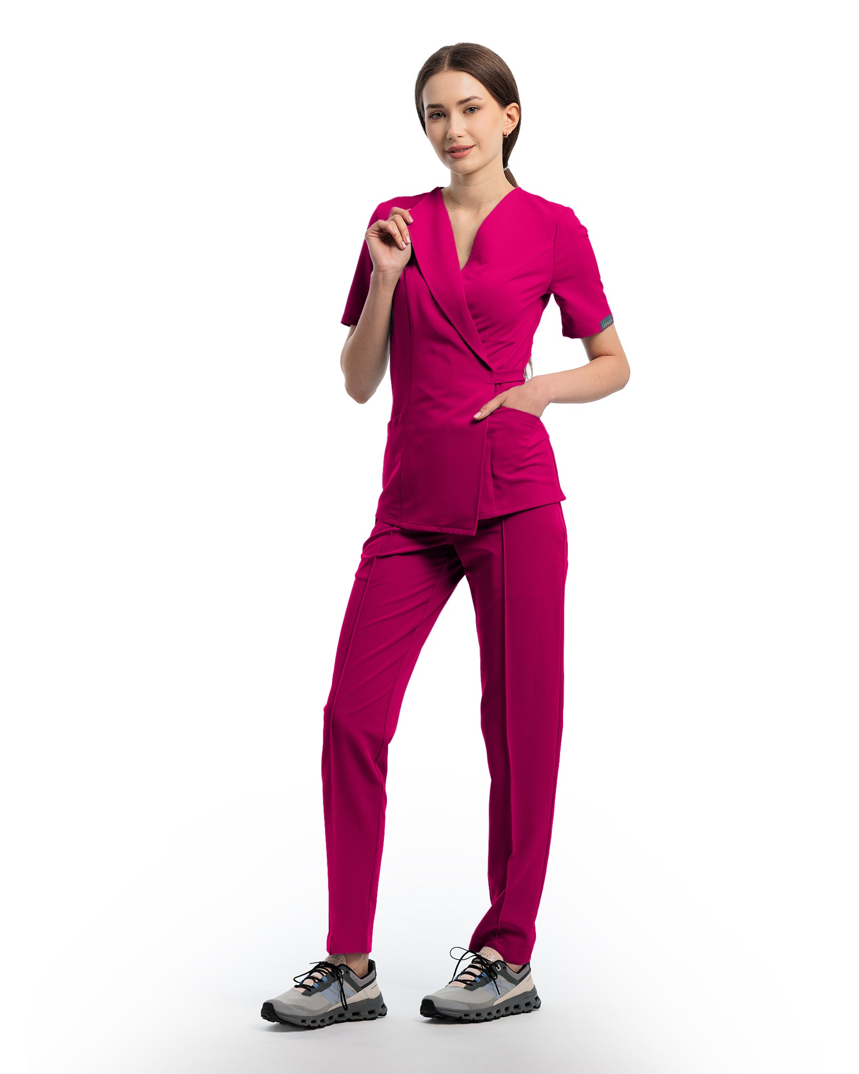 SIENA bluza medicala orchid - Imagine 4