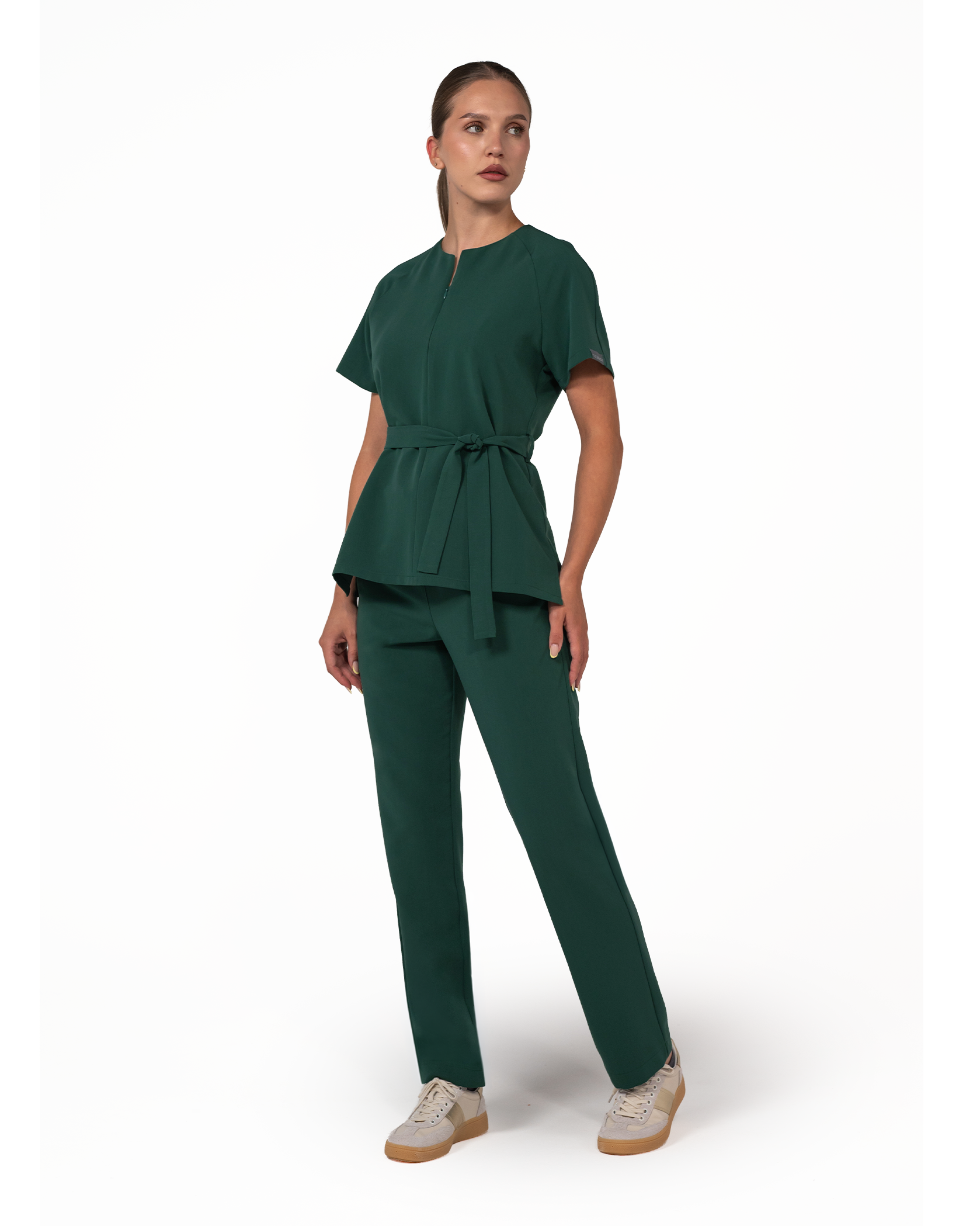 TRINA bluza medicala forest - Imagine 6