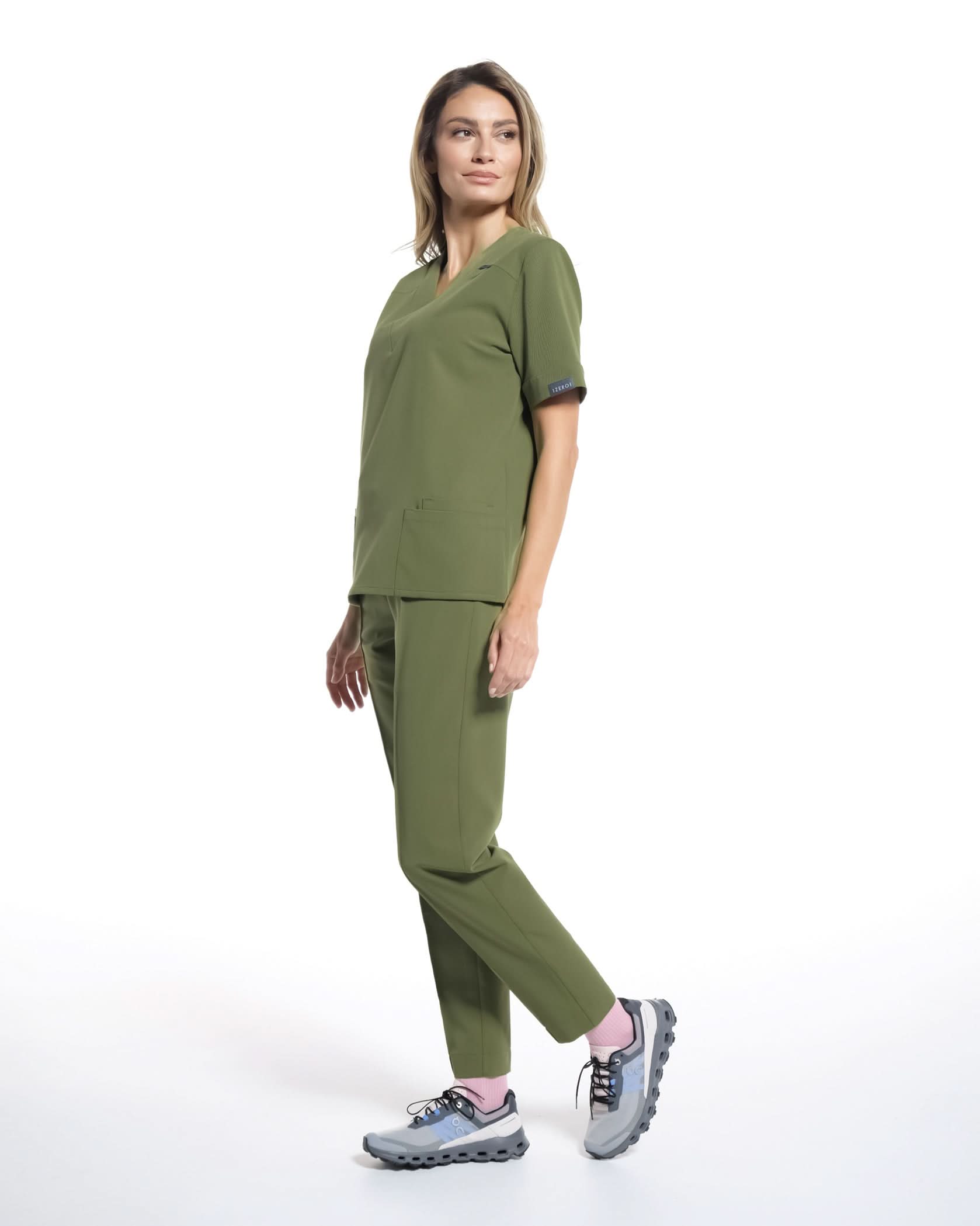 Bluza medicala VERSO olive - 1zero1.ro