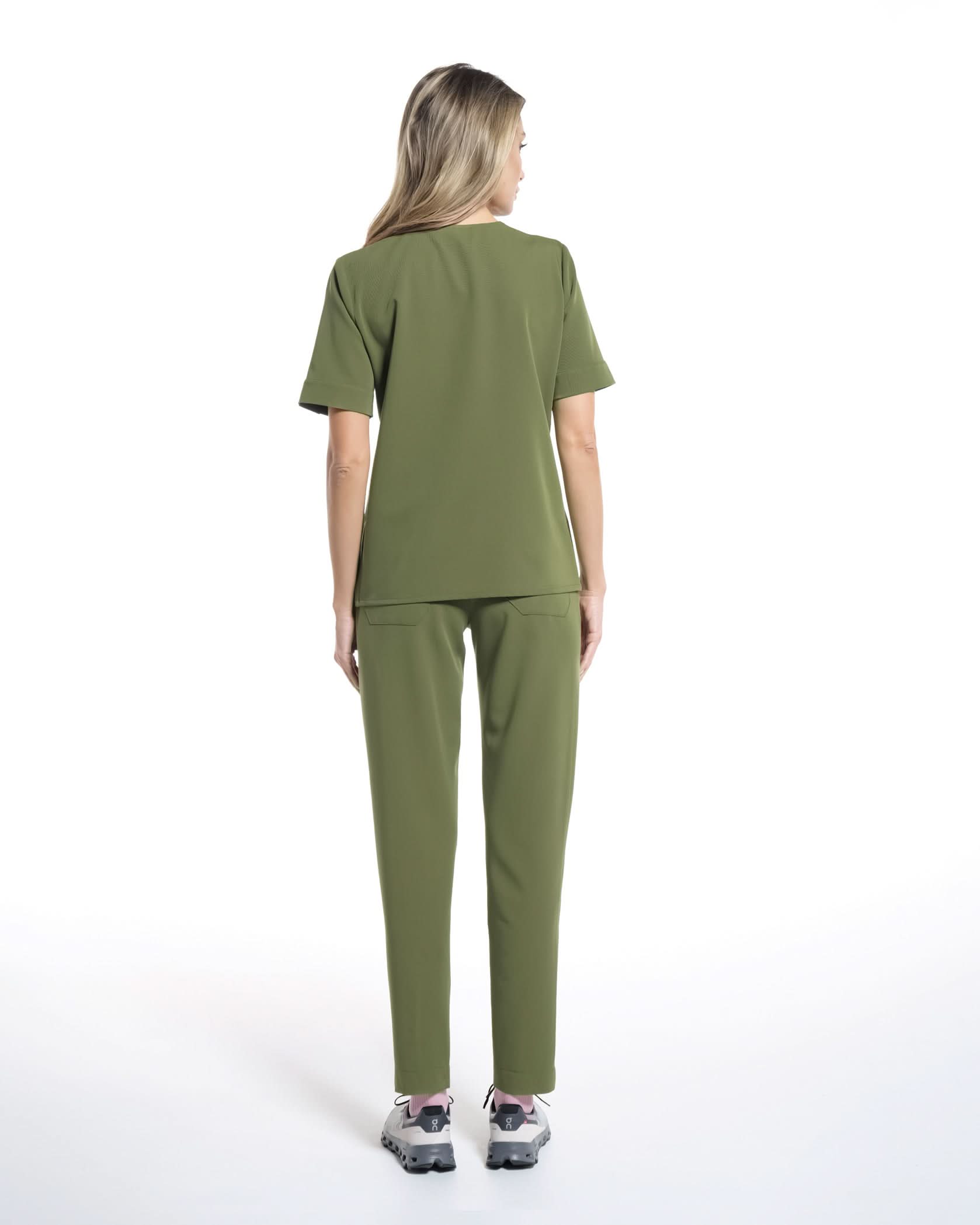 Bluza medicala VERSO olive - 1zero1.ro