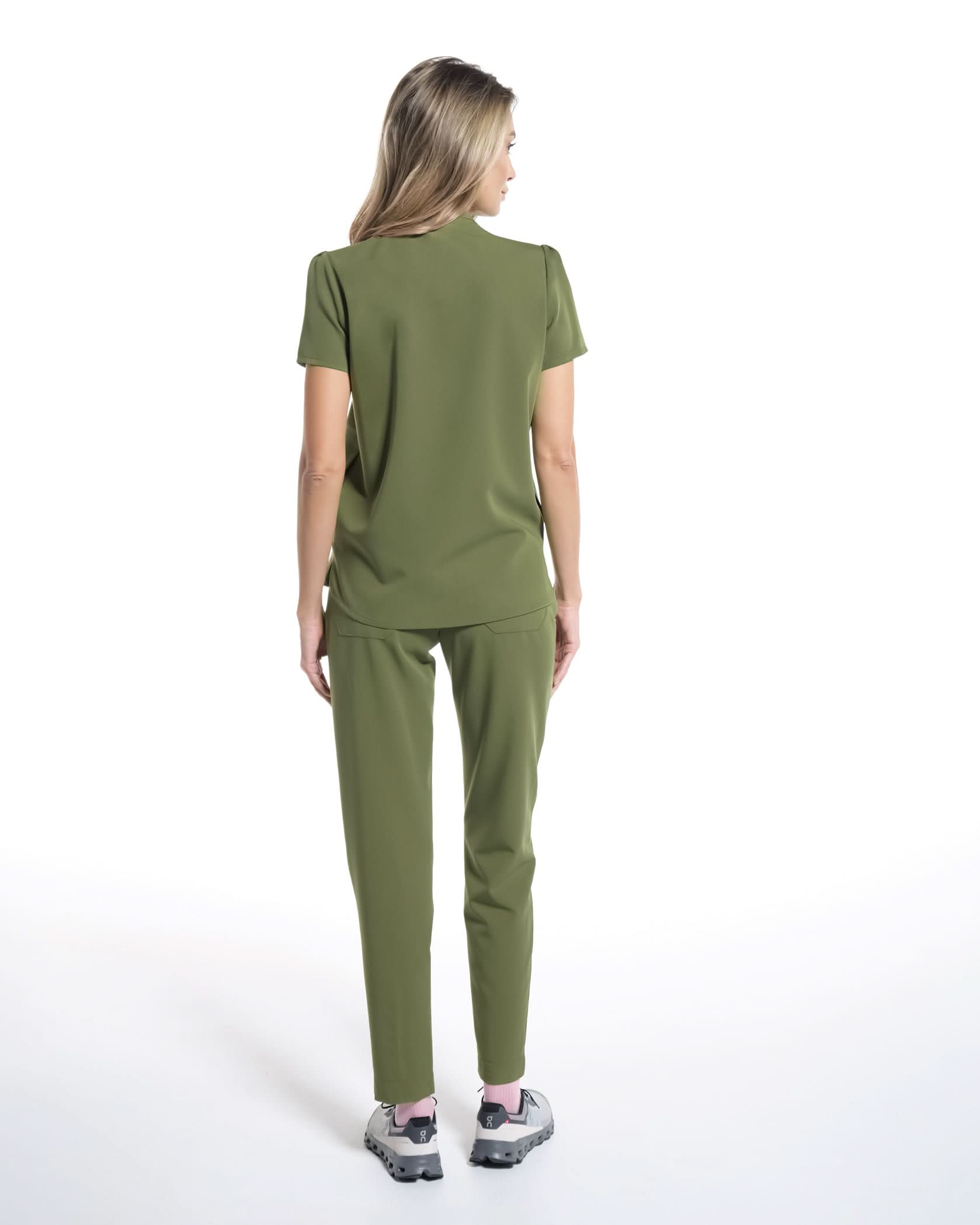 Bluza medicala FRIDA olive - 1zero1.ro