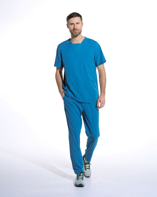 Bluza medicala barbati RIZZ marine