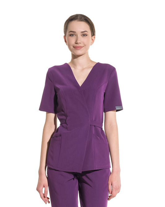Pantaloni medicali SIENA plum