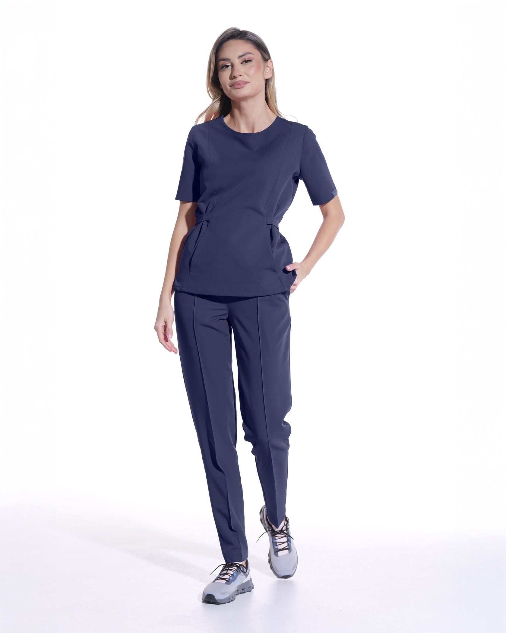 Costum medical CLASIC Navy - Imagine 5