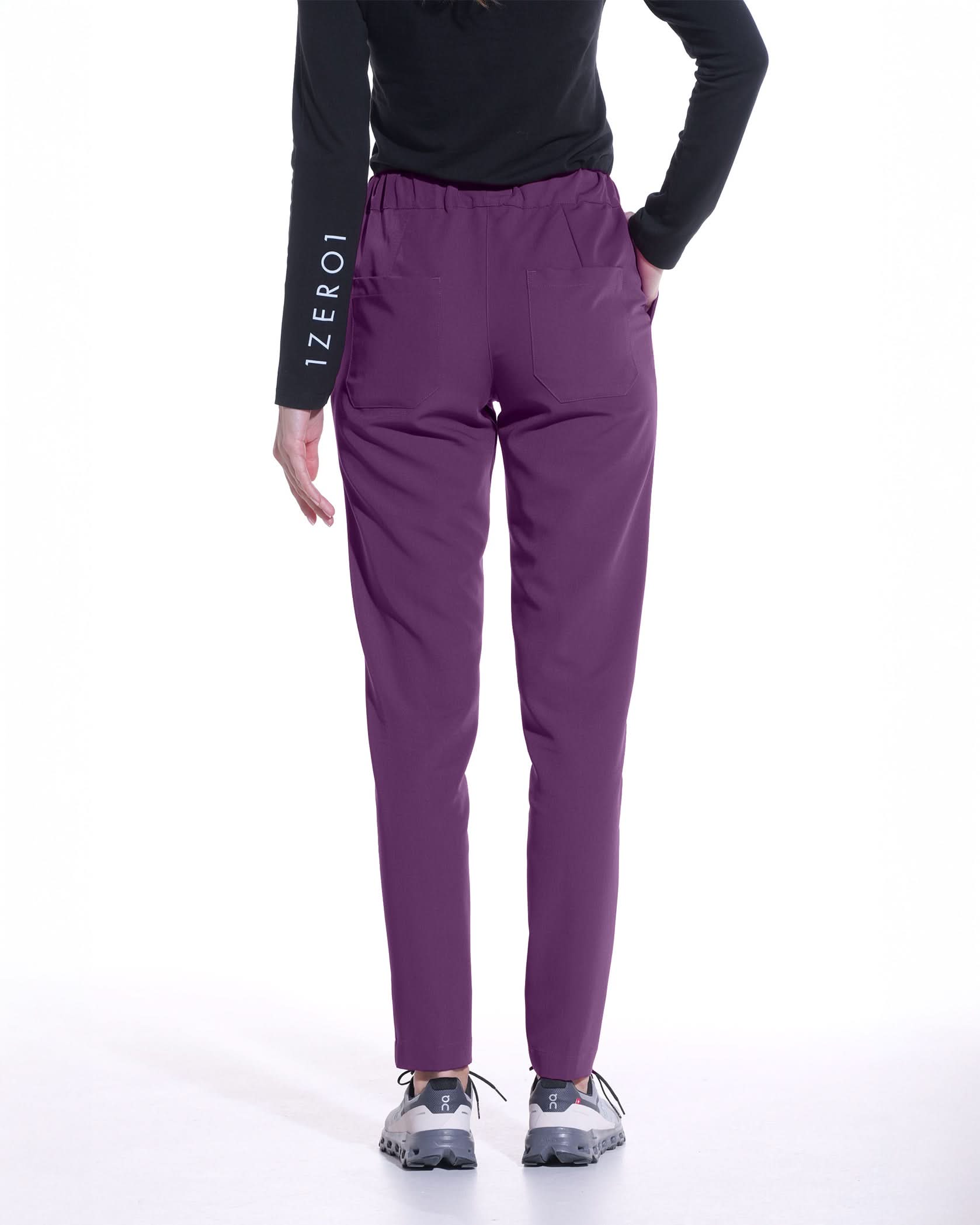 Costum medical CLASIC Plum - Imagine 7