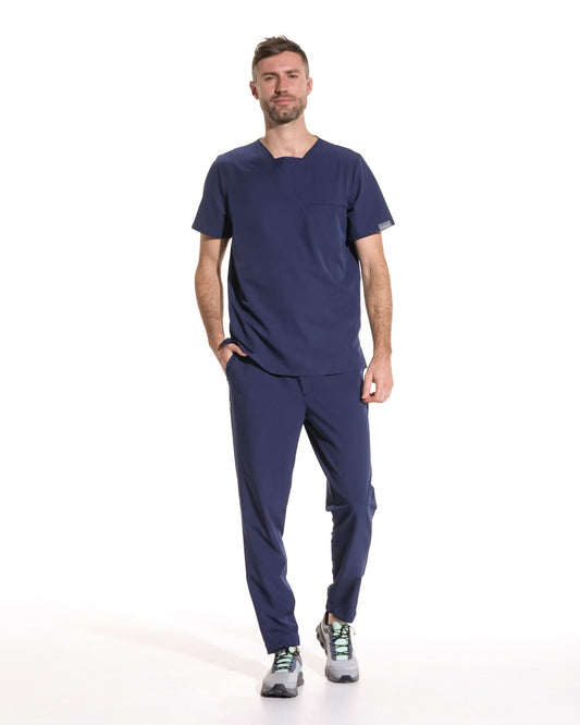 Bluza medicala barbati RIZZ navy